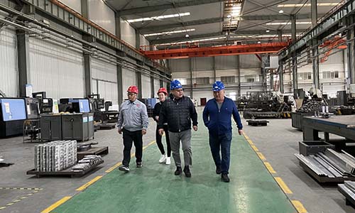 Clients from Mongolia visited Beixin Machinery