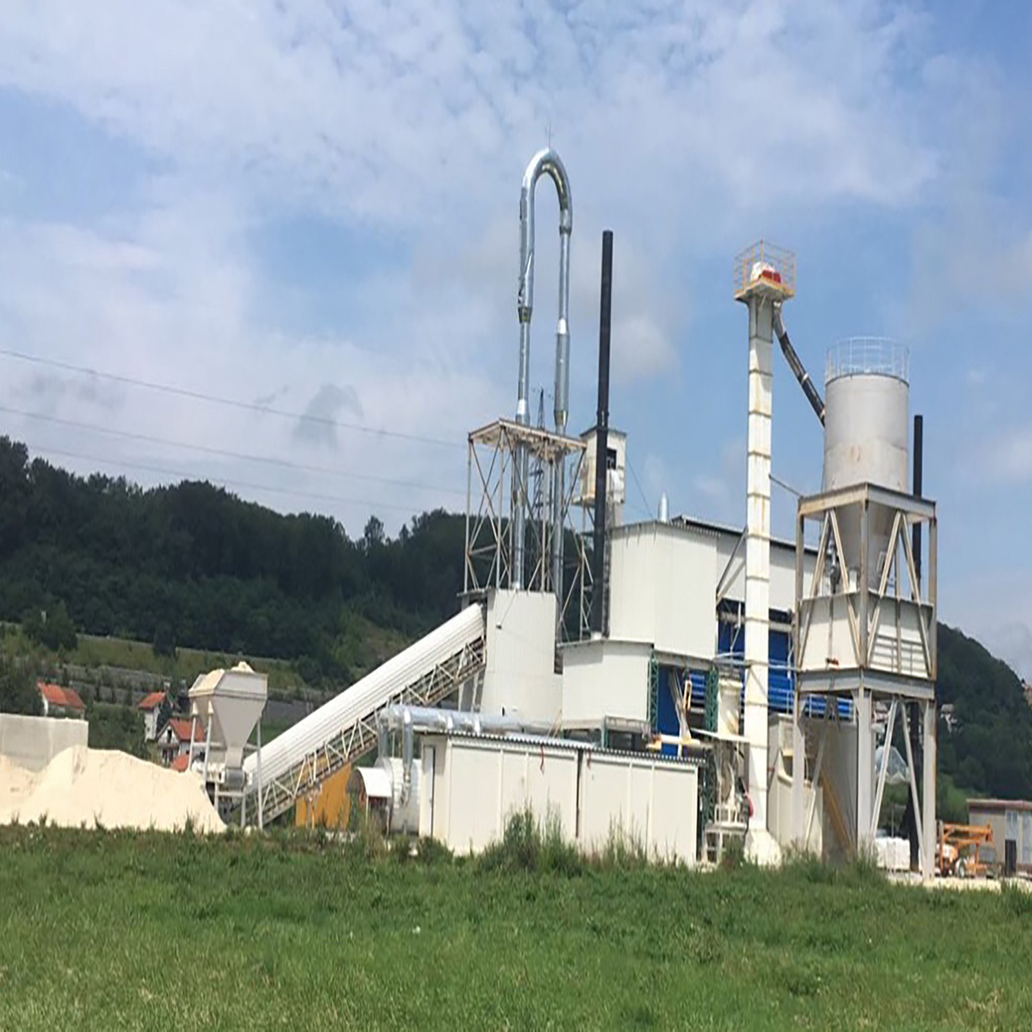 High Output Gypsum Powder Making Machine Production Line for Drywall Production